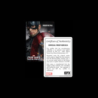 CAPTAIN AMERICAN SHIELD – 1:6 SCALED REPLICA CAPTAIN AMERICA; CIVIL WAR CONVENTION EXCELUSIVE